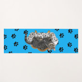 Yoga Mat Lazy Cat w/Paws (Voorkant (horizontaal))