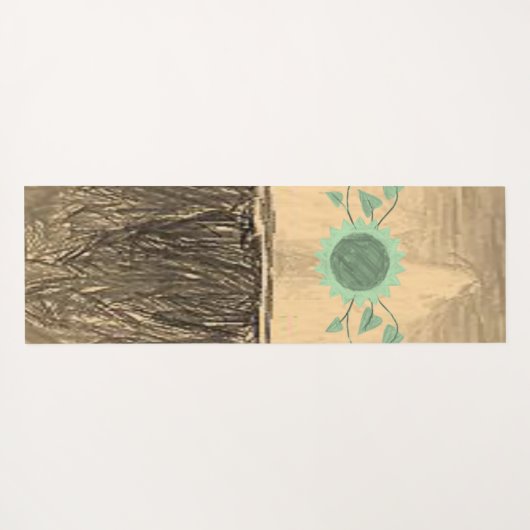 Yoga Mat Leopard (Achterkant (horizontaal))