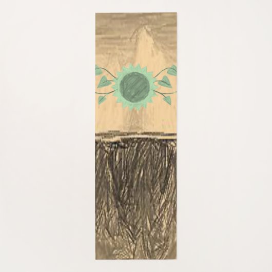 Yoga Mat Leopard (Achterkant)