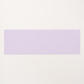 Yoga Mat - Lilac Stripe Patterns (Achterkant (horizontaal))
