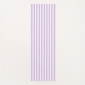 Yoga Mat - Lilac Stripe Patterns (Voorkant)