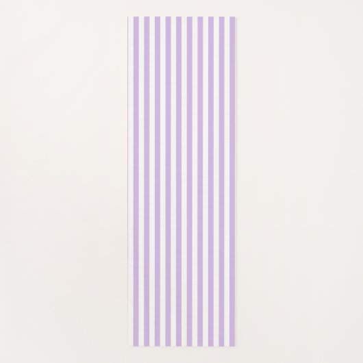 Yoga Mat - Lilac Stripe Patterns (Voorkant)