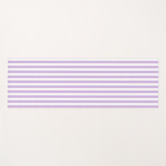 Yoga Mat - Lilac Stripe Patterns (Voorkant (horizontaal))
