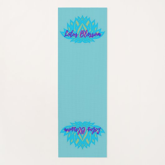Yoga Mat Lotus Blossom (Voorkant)