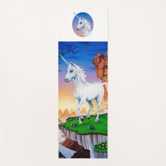 Yoga mat magie fantasy unicorn (Voorkant)