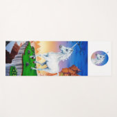 Yoga mat magie fantasy unicorn (Voorkant (horizontaal))