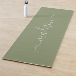 Yoga Mat met Aangepaste Naam
