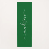 Yoga Mat met Aangepaste Naam (Voorkant)