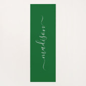 Yoga Mat met Aangepaste Naam (Achterkant)