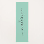 Yoga Mat met Aangepaste Naam (Voorkant)