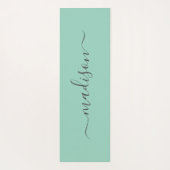 Yoga Mat met Aangepaste Naam (Achterkant)