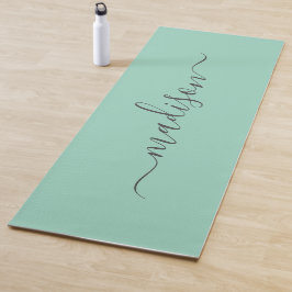 Yoga Mat met Aangepaste Naam