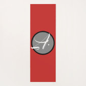 Yoga Mat MET CLOUDS EN WILDE HOREN (Achterkant)