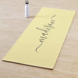Yoga Mat met Eigen Naam