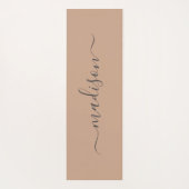Yoga Mat met Eigen Naam (Achterkant)