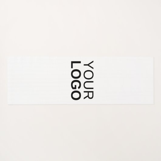 Yoga Mat met je eigen logo (Achterkant (horizontaal))