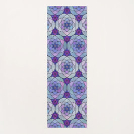 Yoga Mat met juweelgetinte mandala