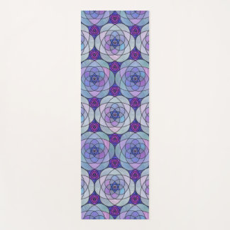 Yoga Mat met juweelgetinte mandala