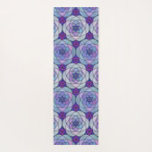 Yoga Mat met juweelgetinte mandala (Achterkant)