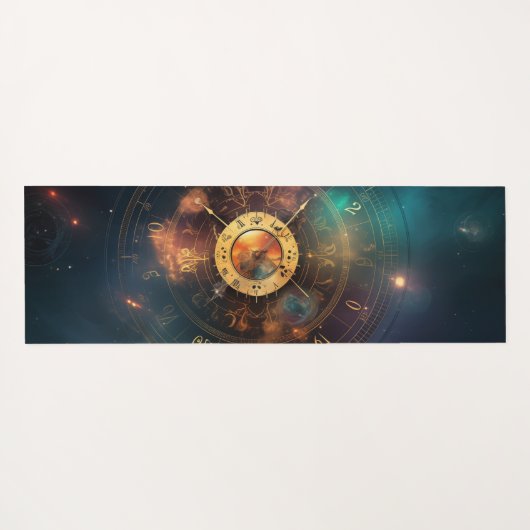 Yoga Mat met Zodiact Symbool   (Achterkant (horizontaal))