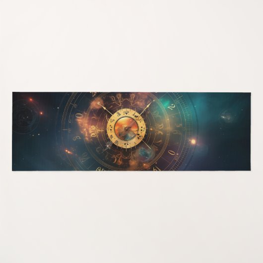 Yoga Mat met Zodiact Symbool   (Voorkant (horizontaal))