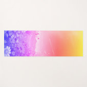 Yoga Mat met zonsopgang weide (Voorkant (horizontaal))