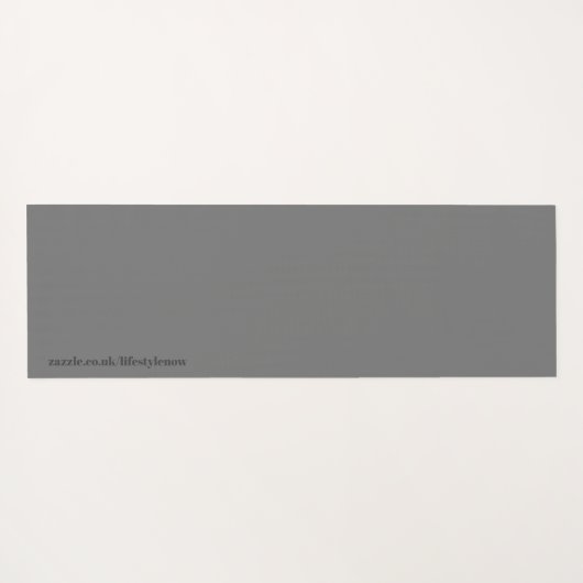 Yoga Mat - Monogrammed Chevron Zigzag (Achterkant (horizontaal))