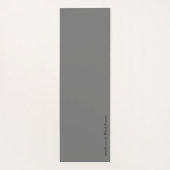 Yoga Mat - Monogrammed Chevron Zigzag (Achterkant)