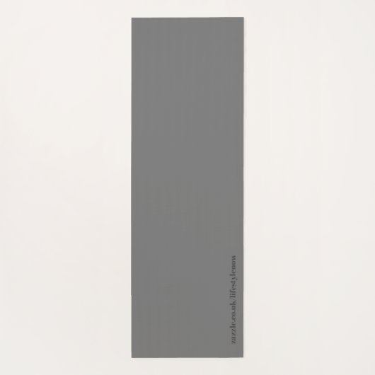 Yoga Mat - Monogrammed Chevron Zigzag (Achterkant)