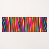 Yoga Mat Multi-Colored Stripes (Voorkant (horizontaal))