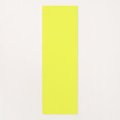 Yoga Mat, Neon Yellow Yogamat (Voorkant)