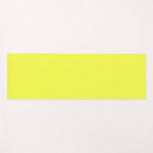 Yoga Mat, Neon Yellow Yogamat (Voorkant (horizontaal))