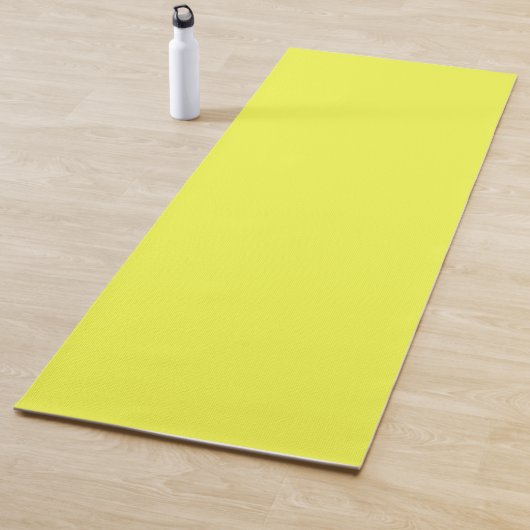 Yoga Mat, Neon Yellow Yogamat (In situ)