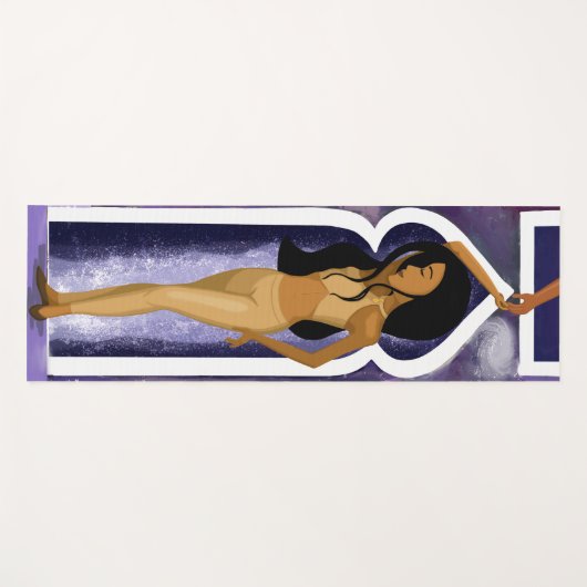 Yoga mat "Oost" (Voorkant (horizontaal))