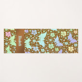 Yoga, mat, patroon, kleurrijk, sport, spel, goud, yogamat (Voorkant (horizontaal))