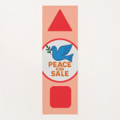 Yoga Mat , Peace theme designed yoga mat (Voorkant)