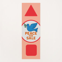 Yoga Mat , Peace theme designed yoga mat