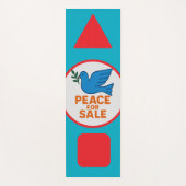 Yoga Mat , Peace theme designed yoga mat (Voorkant)