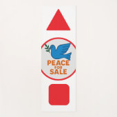 Yoga Mat , Peace theme designed yoga mat (Voorkant)