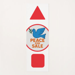 Yoga Mat , Peace theme designed yoga mat