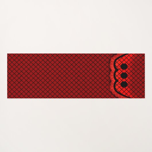 Yoga Mat Pillow Top Design (Achterkant (horizontaal))