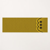 Yoga Mat Pillow Top Design Gold (Voorkant (horizontaal))
