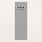 Yoga Mat Pillow Top Grey (Voorkant)