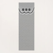 Yoga Mat Pillow Top Grey (Achterkant)