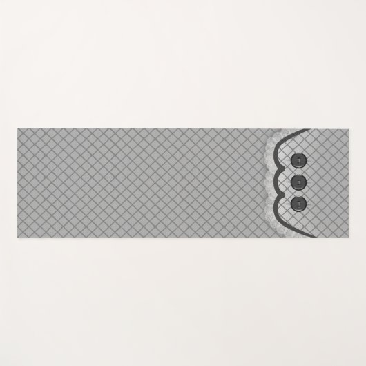 Yoga Mat Pillow Top Grey (Voorkant (horizontaal))