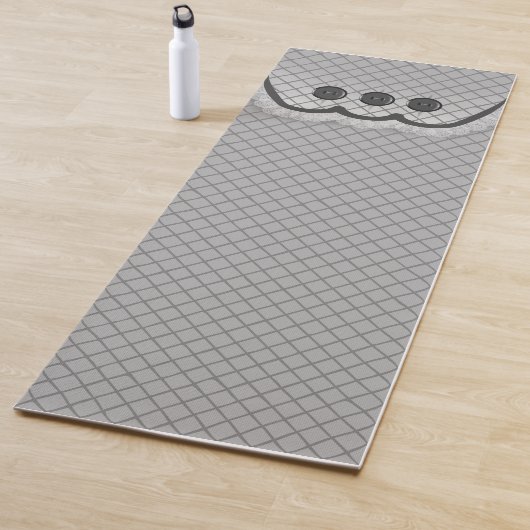 Yoga Mat Pillow Top Grey (In situ)