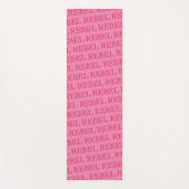 Yoga Mat - REBEL (Voorkant)
