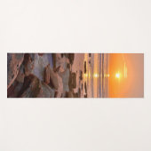 Yoga mat Rocky strand Sunrise strand mat (Voorkant (horizontaal))