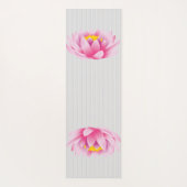 Yoga Mat - Roze Lotus Flower (Achterkant)