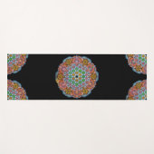 Yoga Mat "Samadhi" (acrylic painting) (Voorkant (horizontaal))